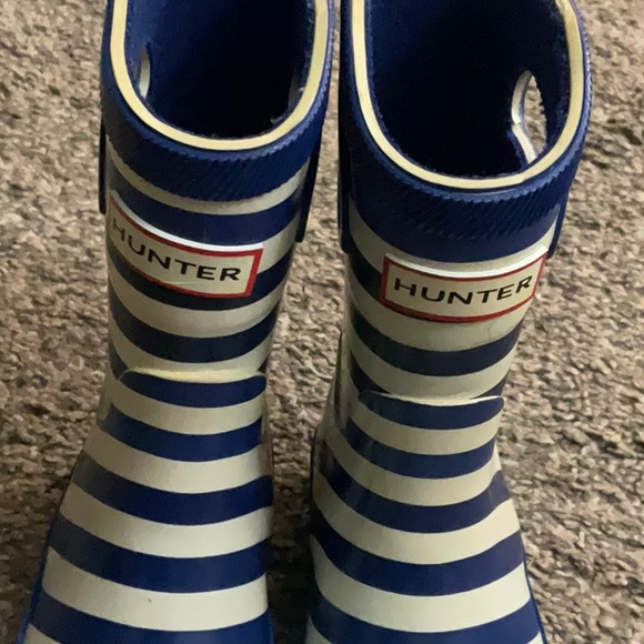 Target Hunter Striped Rain Boots 5 - Picture 9 of 9